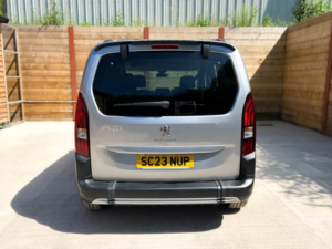 2023 Peugeot Rifter 3 SEAT Wheelchair Accessible Disabled Access Vehicle Wav in Grey — image 5