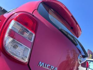 2013 Nissan Micra 1.2 12v Elle Hatchback 5dr Petrol Manual Euro 5 (80 Ps) in Red — image 3
