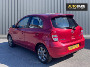 2013 Nissan Micra 1.2 12v Elle Hatchback 5dr Petrol Manual Euro 5 (80 Ps) in Red — image 4
