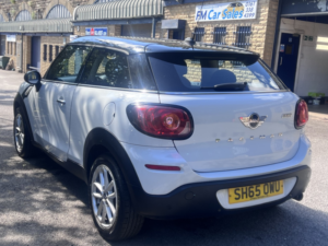2015 MINI Paceman 1.6 Cooper SUV 3dr Petrol Manual Euro 5 (s/s) (122 Ps) in White — image 4