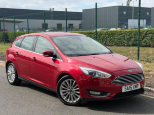 2015 Ford Focus 1.5 Tdci Titanium X Euro 6 (s/s) 5dr in Red — image 3