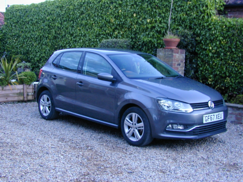 2017 Volkswagen Polo Ref 8803 - VW Polo 1.2 Tsi Match (uk - Rhd) in Grey — image 1