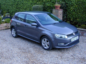 2017 Volkswagen Polo Ref 8803 - VW Polo 1.2 Tsi Match (uk - Rhd) in Grey — image 2