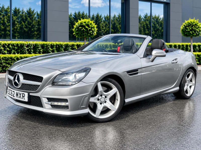 2013 Mercedes-Benz Slk 2.1 Slk250 Cdi Blueefficiency Amg Sport G-Tronic+ Euro 5 (s/s) 2dr in Silver — image 1