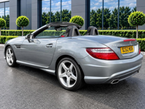 2013 Mercedes-Benz Slk 2.1 Slk250 Cdi Blueefficiency Amg Sport G-Tronic+ Euro 5 (s/s) 2dr in Silver — image 5