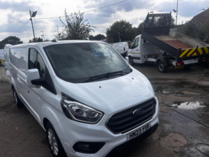 2023 Ford Transit Custom 2.0 300 Ecoblue Limited L2 H1 Euro 6 (s/s) 5dr in White — image 6
