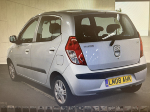 2008 Hyundai I10 1.1 Comfort in Silver — image 3