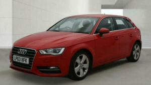 2013 Audi A3 2.0 Tdi Sport Sportback Euro 5 (s/s) 5dr in Red — image 3