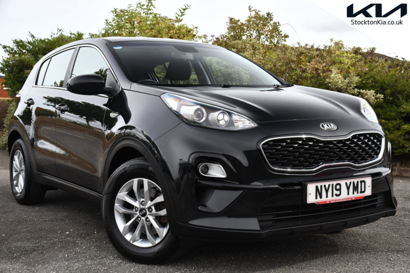 2019 Kia Sportage 1.6 Gdi 1 SUV 5dr Petrol Manual Euro 6 (s/s) (130 Bhp) in Black — image 1