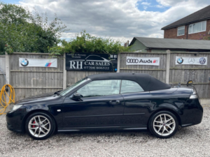 2007 Saab 9-3 1.9 Tid Vector 2dr in Black — image 3