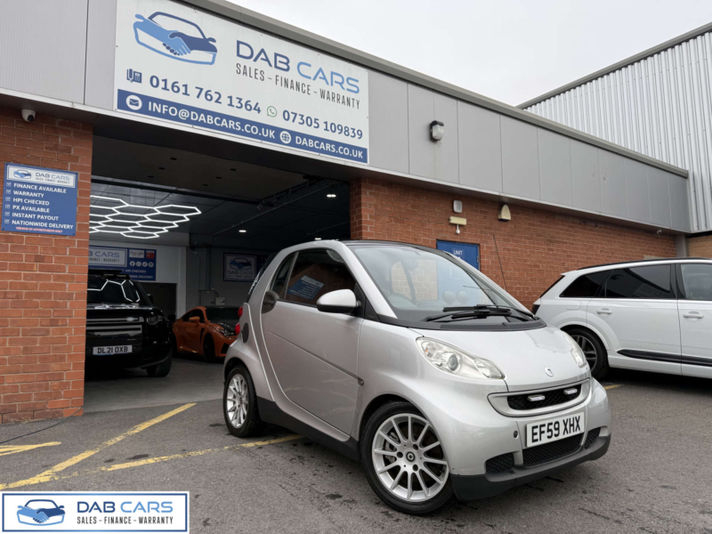 2009 Smart Fortwo 1.0 Fortwo Passion Mhd Auto 3dr in Silver — image 1