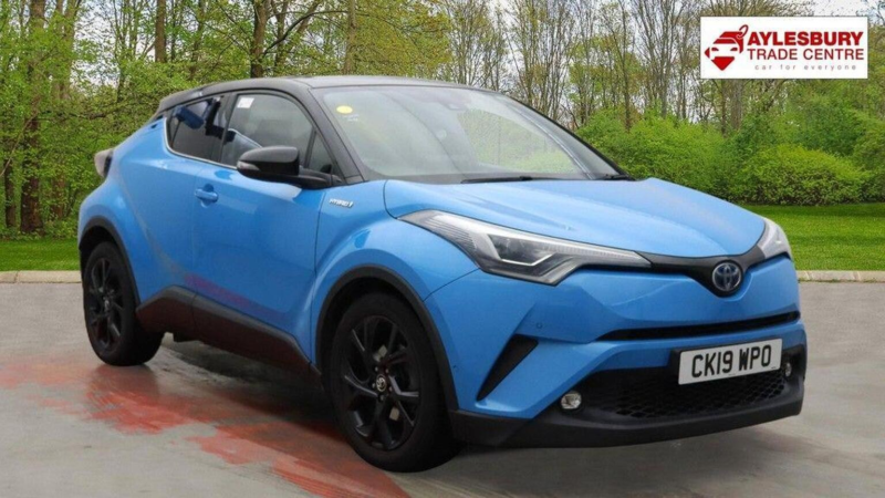 2019 Toyota C-Hr 1.8 Vvt-H Dynamic CVT Euro 6 (s/s) 5dr in Blue — image 1