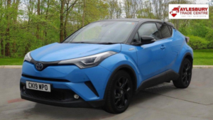 2019 Toyota C-Hr 1.8 Vvt-H Dynamic CVT Euro 6 (s/s) 5dr in Blue — image 2