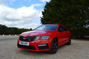 2018 Skoda Octavia 2.0 Tsi Vrs in Red — image 2
