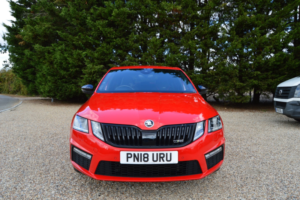 2018 Skoda Octavia 2.0 Tsi Vrs in Red — image 3
