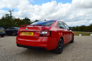 2018 Skoda Octavia 2.0 Tsi Vrs in Red — image 6