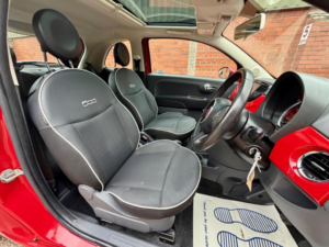 2014 Fiat 500 1.2 Lounge Euro 6 (s/s) 3dr in Red — image 3