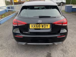 2019 Mercedes-Benz A Class 1.5 A180d Sport in Black — image 3