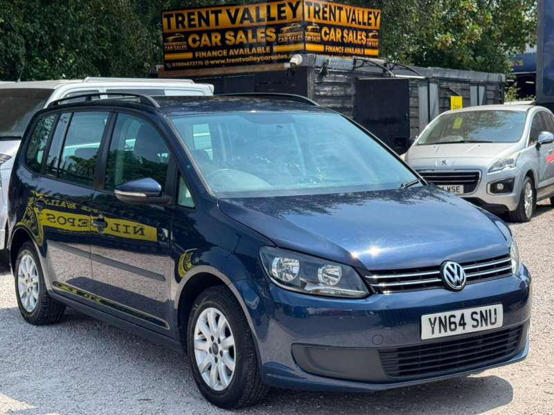 2014 Volkswagen Touran 1.6 Tdi S Euro 5 5dr in Blue — image 1
