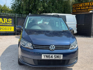 2014 Volkswagen Touran 1.6 Tdi S Euro 5 5dr in Blue — image 2