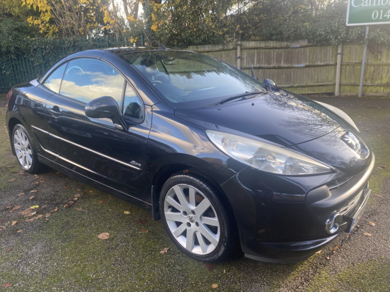 2010 Peugeot 207 Cc Allure in Black — image 1
