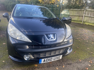 2010 Peugeot 207 Cc Allure in Black — image 2