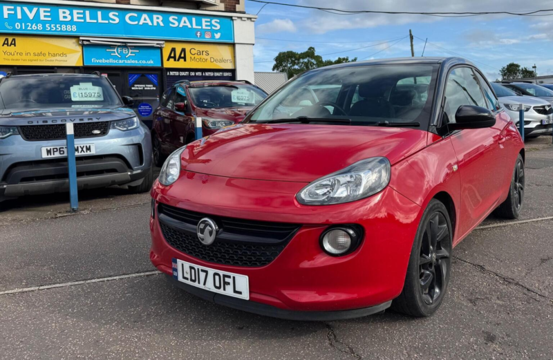 2017 Vauxhall Adam 1.2i Ecoflex Energised Euro 6 (s/s) 3dr in Red — image 1