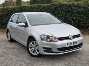 2014 Volkswagen Golf 2.0 Tdi Bluemotion Tech Se Euro 5 (s/s) 5dr in Silver — image 3