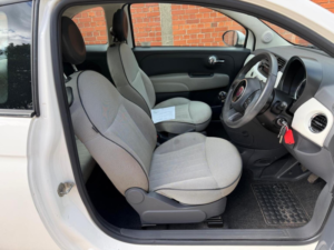 2011 Fiat 500 0.9 Twinair Lounge Euro 5 (s/s) 3dr in White — image 3