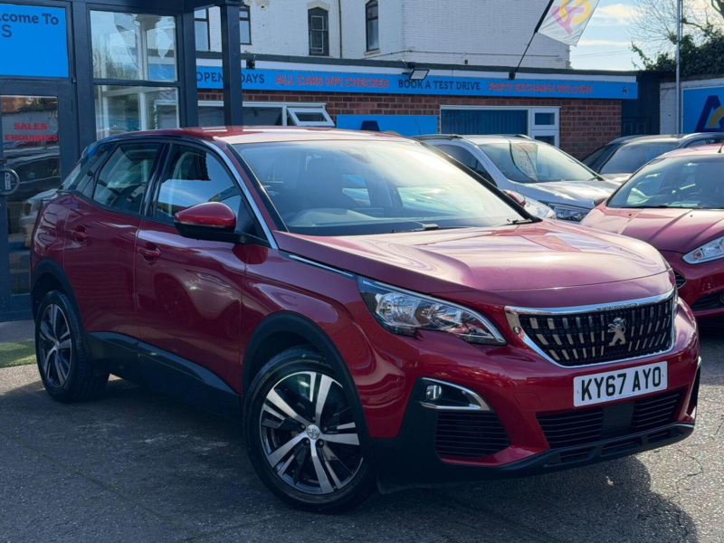 2017 Peugeot 3008 1.6 Bluehdi Active Euro 6 (s/s) 5dr in Red — image 1