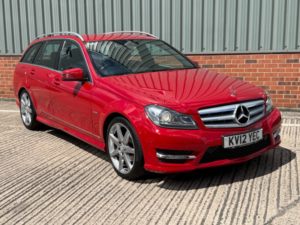2012 Mercedes-Benz C Class 2.1 C220 Cdi Blueefficiency Sport G-Tronic+ Euro 5 (s/s) 5dr in Red — image 6