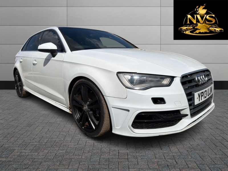 2013 Audi A3 2.0 Tdi S Line in White — image 1