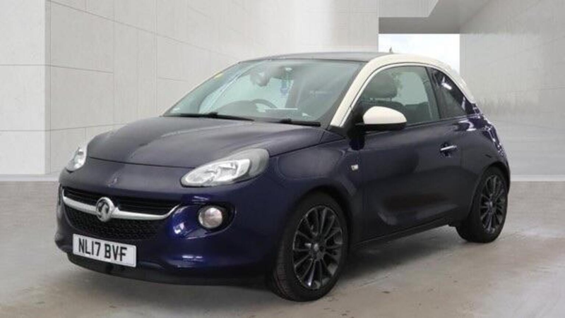 2017 Vauxhall Adam 1.4i Glam Euro 6 3dr in Blue — image 1