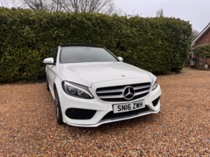2016 Mercedes-Benz C Class 2.1 C300dh Amg Line in White — image 2