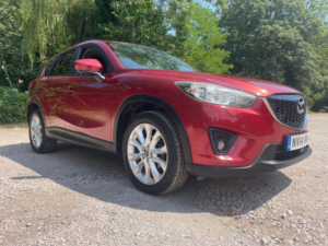 2014 Mazda Cx-5 2.2 Skyactiv-D Sport Nav Auto 4WD Euro 6 (s/s) 5dr in Red — image 2