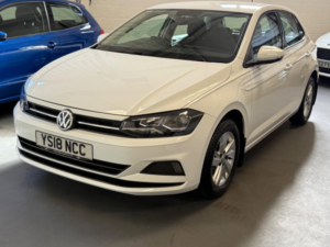 2018 Volkswagen Polo 1.0 Tsi Se Euro 6 (s/s) 5dr in White — image 2