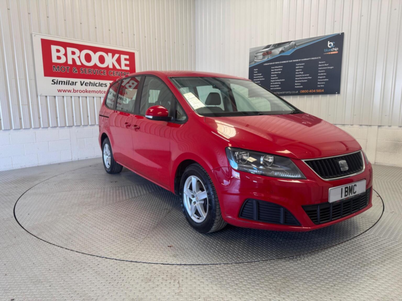 2012 SEAT Alhambra 2.0 Tdi Ecomotive Cr S Euro 5 (s/s) 5dr in Red — image 1