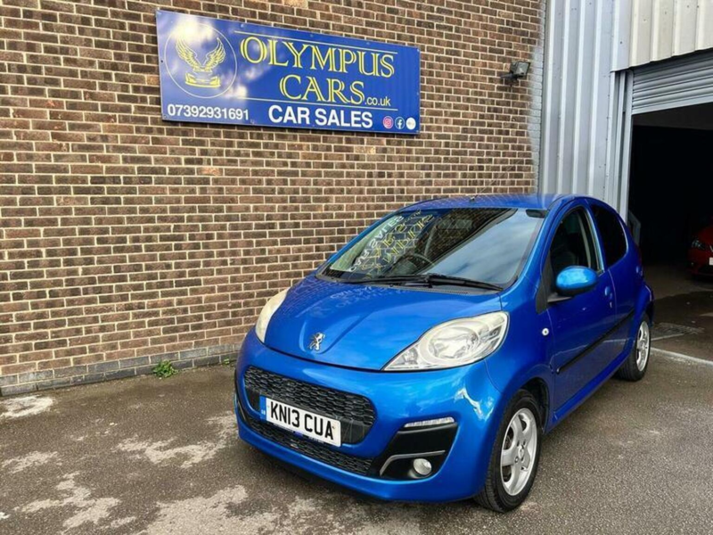 2013 Peugeot 107 1.0 12v Allure Euro 5 5dr in Blue — image 1