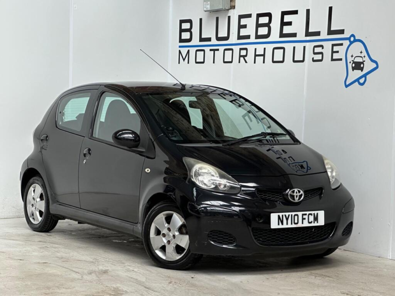 2010 Toyota Aygo 1.0 Vvt-I Black Euro 4 5dr (ac) in Black — image 1