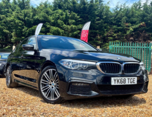 2018 BMW 5 Series 2.0 530e 9.2kwh M Sport Auto Euro 6 (s/s) 4dr in Black — image 3