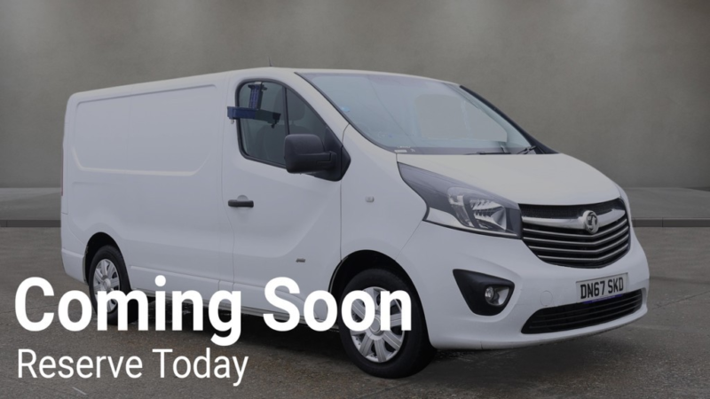 2017 Vauxhall Vivaro 1.6 Cdti 2700 Sportive in White — image 1