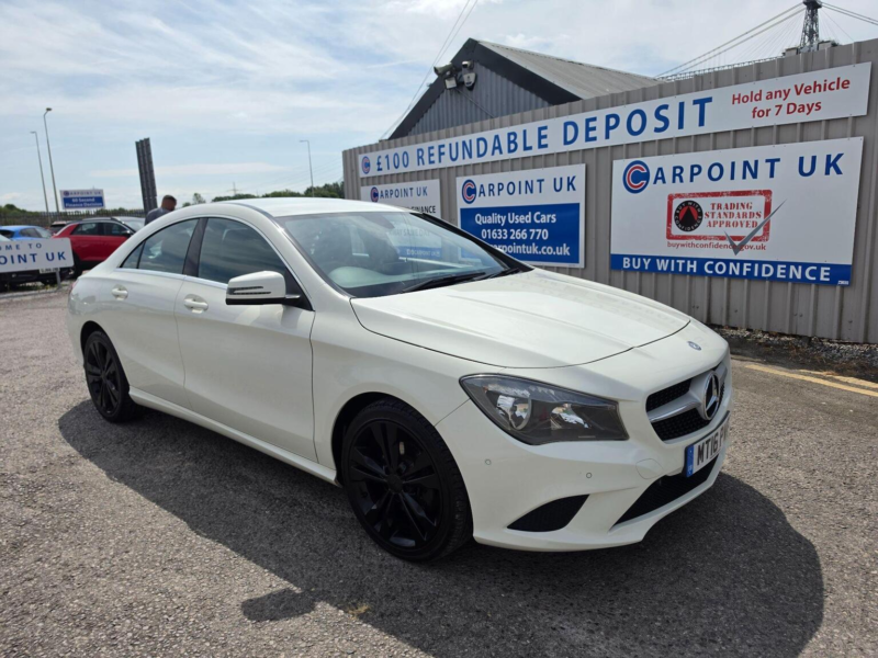 2016 Mercedes-Benz Cla 2.1 Cla200d Sport Coupe Euro 6 (s/s) 4dr in White — image 1