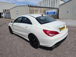 2016 Mercedes-Benz Cla 2.1 Cla200d Sport Coupe Euro 6 (s/s) 4dr in White — image 4