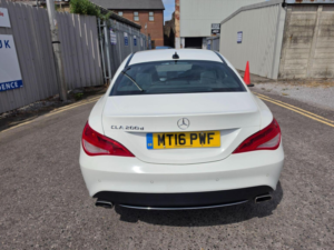 2016 Mercedes-Benz Cla 2.1 Cla200d Sport Coupe Euro 6 (s/s) 4dr in White — image 5