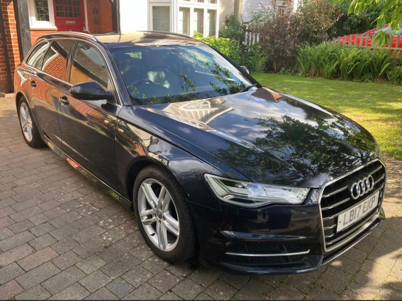 2017 Audi A6 Avant 2.0 Tdi Ultra S Line S Tronic Euro 6 (s/s) 5dr in Blue — image 1
