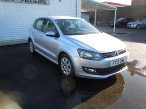 2012 Volkswagen Polo 1.2 Tdi Bluemotion in Silver — image 2