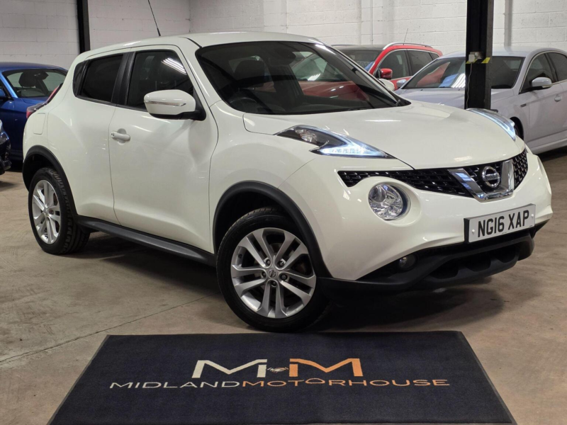2016 Nissan Juke 1.2 Dig-T N-Connecta Euro 6 (s/s) 5dr in White — image 1