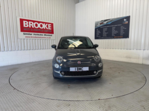 2019 Fiat 500 1.2 Lounge Euro 6 (s/s) 3dr in Grey — image 5