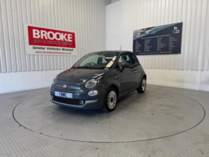 2019 Fiat 500 1.2 Lounge Euro 6 (s/s) 3dr in Grey — image 6