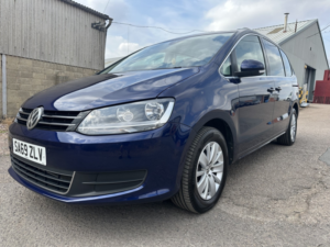 2019 Volkswagen Sharan 2.0 Tdi Se Nav in Blue — image 2